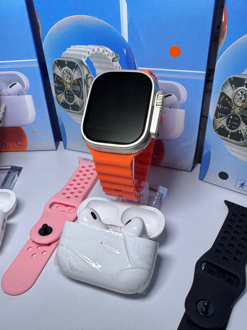 Reloj HR6 Ultra3 + Audífonos Inalámbricos Premium