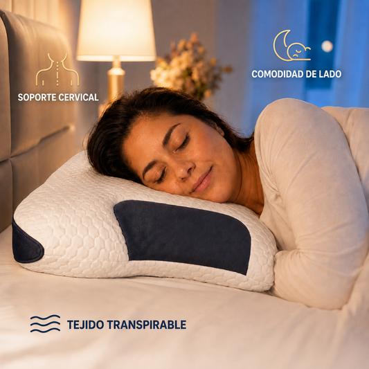 Almohada Ortopédica Cervical Descanso Profundo