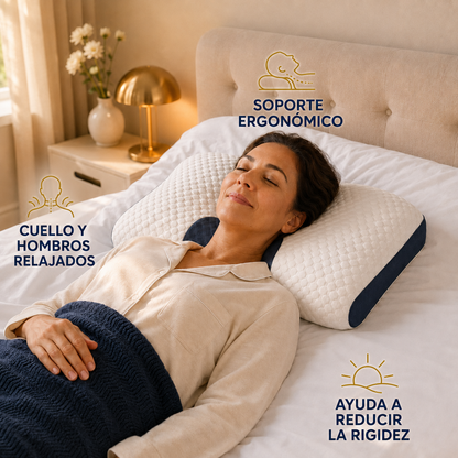 Almohada Ortopédica Cervical Descanso Profundo