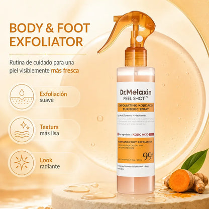 Spray Dr. Melaxin® Exfoliante Corporal para Zonas Oscuras