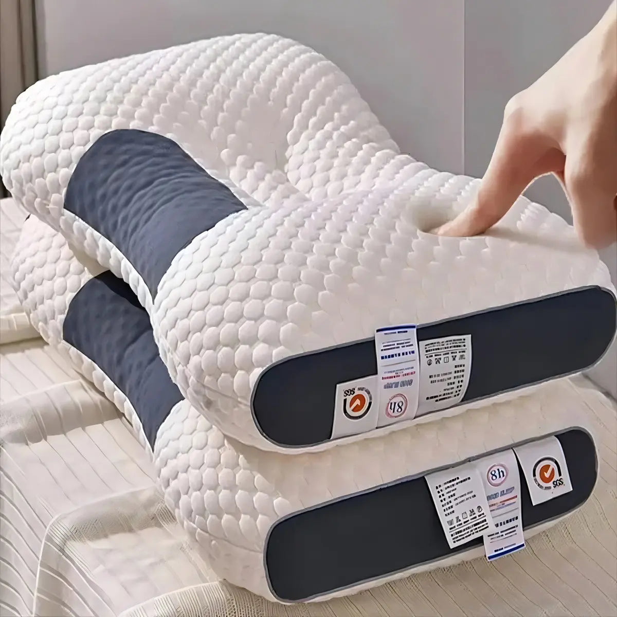 Almohada Ortopédica Cervical Descanso Profundo